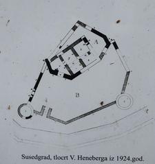 Susedgrad Castle layout