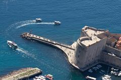 Dubrovnik Old Town and its fort, Croatia