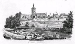 Dunblane Cathedral sketch by David Octavius Hill