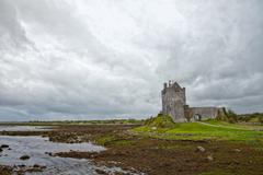 Dunguaire Castle in Kinvarra, Ireland, HDR composite