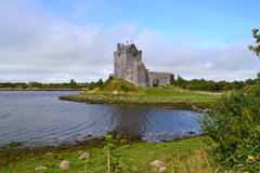 Dunguaire Castle in the afternoon summer light