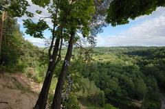 View from Puckoriu Atodanga in Vilnius, Lithuania