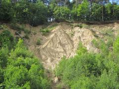 Belmontas natural site in Vilnius, Lithuania