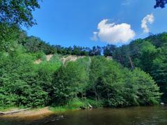 natural site in Lithuania photographed