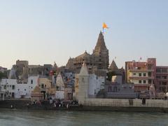 Dwaraka cityscape during Gujarat Vivekananda 2015