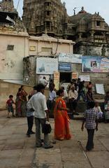 Dwarakadheesh temple in Dwarka, Gujarat, India