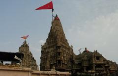 Dwarakadheesh temple in Dwarka, Gujarat