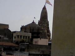 Dwarka Temple viewed from terrace