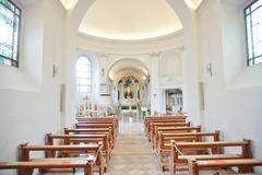 interior of Dyckburg Church in Münster