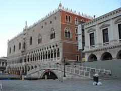 Doge's Palace in Venice in the morning