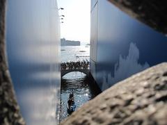 view from the Bridge of Sighs in Venice