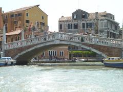 Ponte delle Guglie over Canale di Cannaregio in Venice