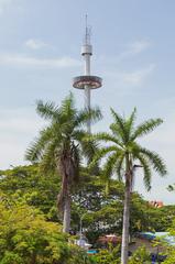 Taming Sari Tower in Malacca City, Malaysia