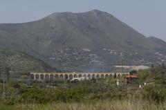 Ancient aqueduct in Formia, Lazio, Italy