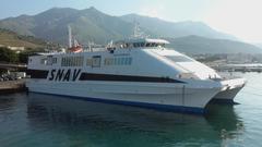 Catamaran Don Francesco docked at Formia port