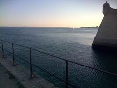 Port-Louis Brittany the sea