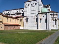 Scenic view of Lucca in the Province of Lucca, Italy