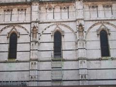 side view of Lucca Cathedral