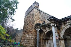 Hadrian's Gate in Antalya, Turkey