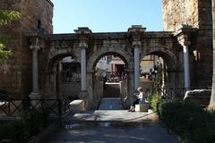 Hadrian Kale Kapısı - Hadrianstor ancient gate in Antalya, Turkey