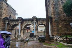 Hadrian's Gate in Antalya, Turkey