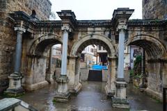 Hadrian's Gate in Antalya, Turkey