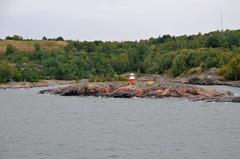 Remmarholme Lighthouse near Helsinki Harbour