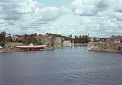 Submarine Vesikko at Suomenlinna in Tykistölahti Bay