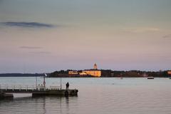 view of Suomenlinna in Helsinki