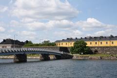 bridge in Sveaborg on July 15, 2015