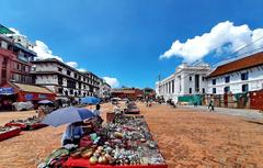 Basantapur Hanuman Dhoka Durbar Square in Kathmandu, Nepal