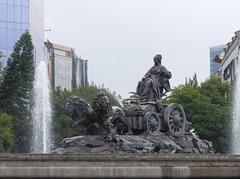 Cibeles Fountain in Mexico City