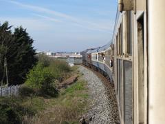 Approaching Galway by train