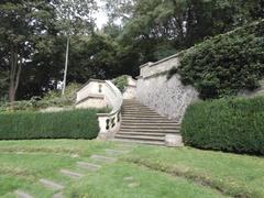 Historic Roman Garden in Hamburg-Blankenese