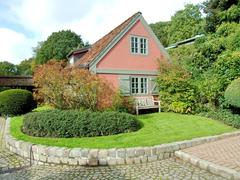 Building in the Roman Garden at Falkensteiner Ufer