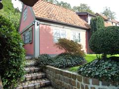 Building in the Roman Garden at Falkensteiner Ufer