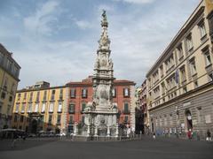 Guglia dell'Immacolata in Naples, Italy