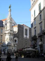 Chiesa del Gesù Nuovo e Guglia dell' Immacolata in Naples