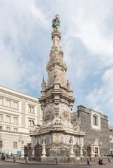 Spire of the Immaculate Virgin in Naples, Italy