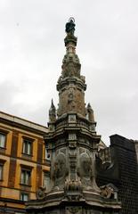 Guglia dell'Immacolata monument in Naples, Italy