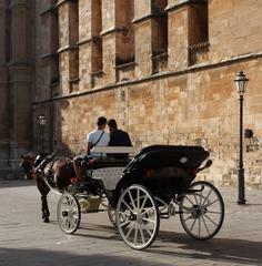 horse-drawn carriage in Majorca