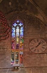 interior of La Catedral-Basílica de Santa María in Palma de Mallorca