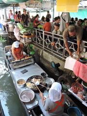 Khlong Chak Phra canal in Taling Chan, Bangkok, Thailand