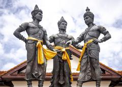 Three Kings Monument in Chiang Mai