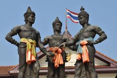 Three Kings Monument, Chiang Mai