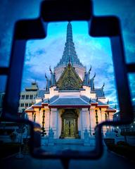 Santuario Del Pilastro Della Città Di Bangkok