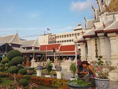 Bangkok city pillar shrine