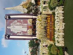 Bangkok city pillar shrine monument