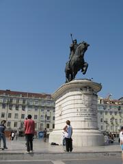 Statue of King John I in Lisbon