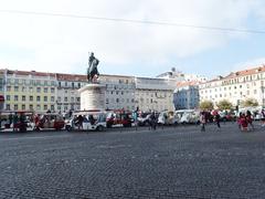 Figueira Square in Lisbon, Portugal